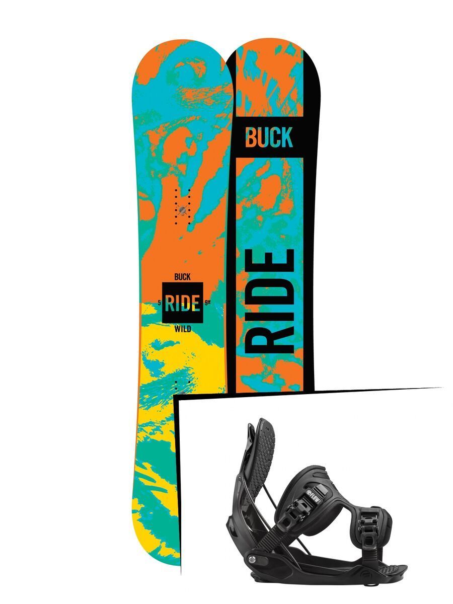 Set: Ride Buck Wild 2016 + Flow Alpha (1513193S) - Bild 1