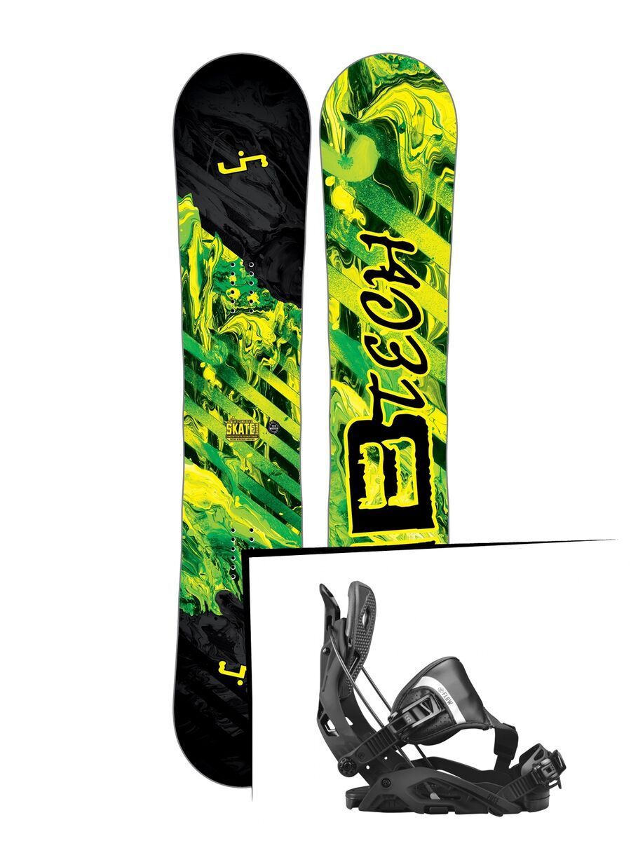 Set: Lib Tech Sk8 Banana 2017 + Flow Fuse Hybrid (1718360S) - Bild 1