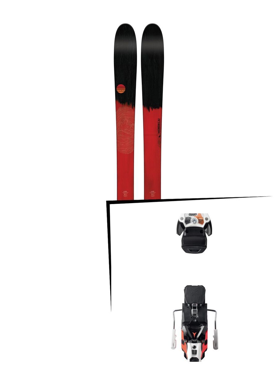 Set: Line Mordecai 2018 + Atomic Warden MNC 13 white/black/orange - Bild 1