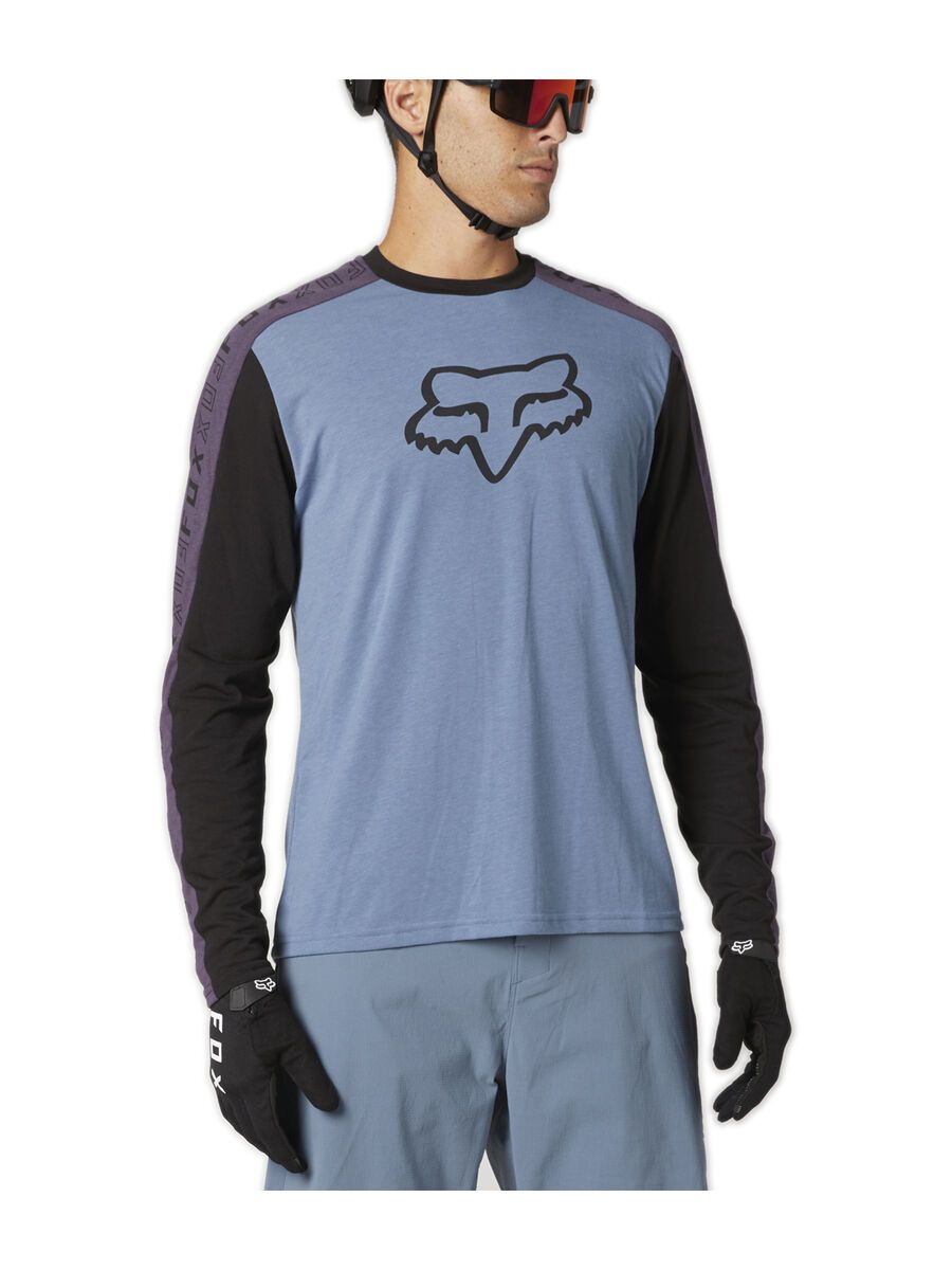 Fox Ranger Drirelease LS Jersey, matte blue - Bild 1