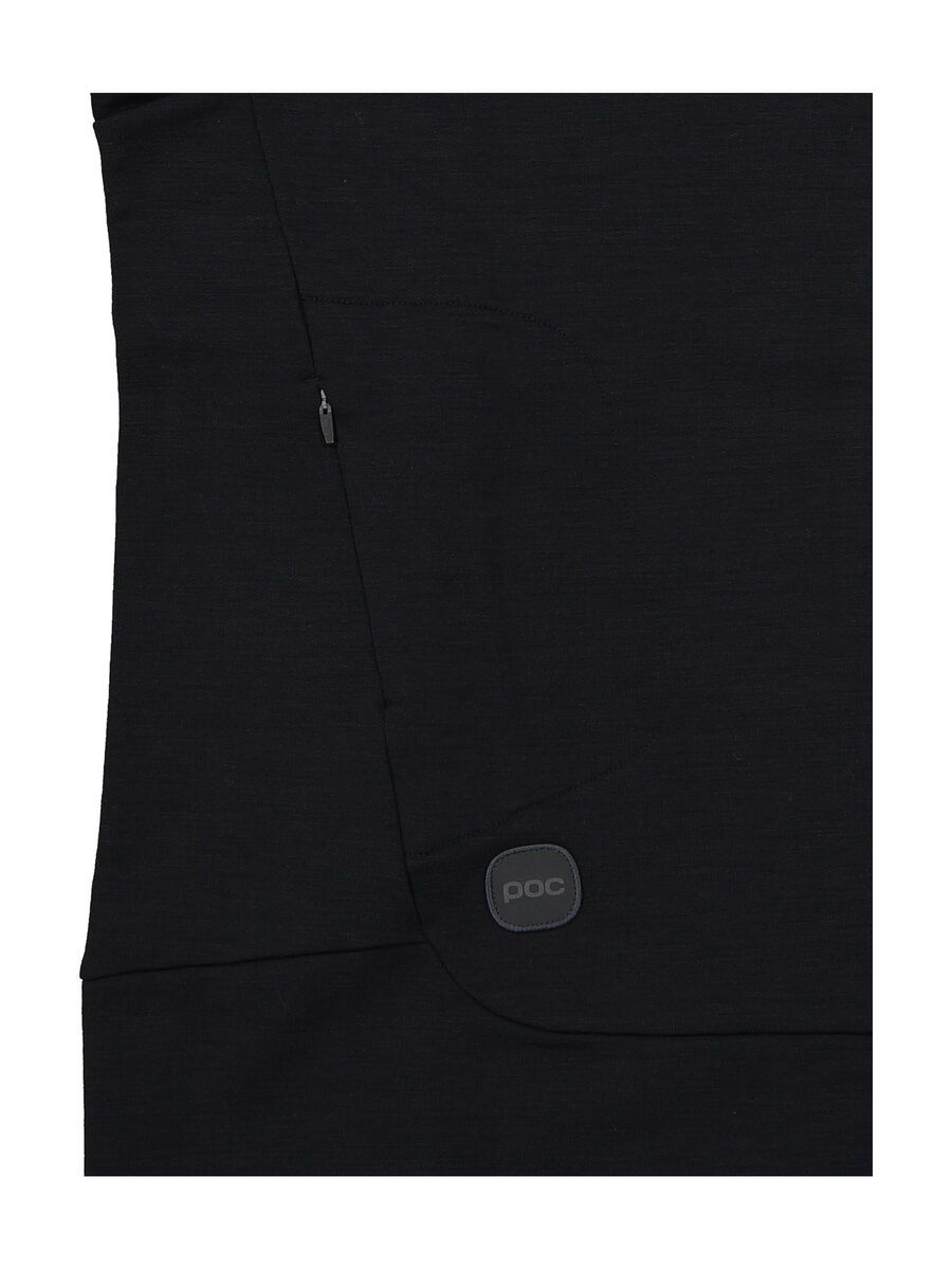 POC M's Merino Zip Hood, uranium black - Bild 3