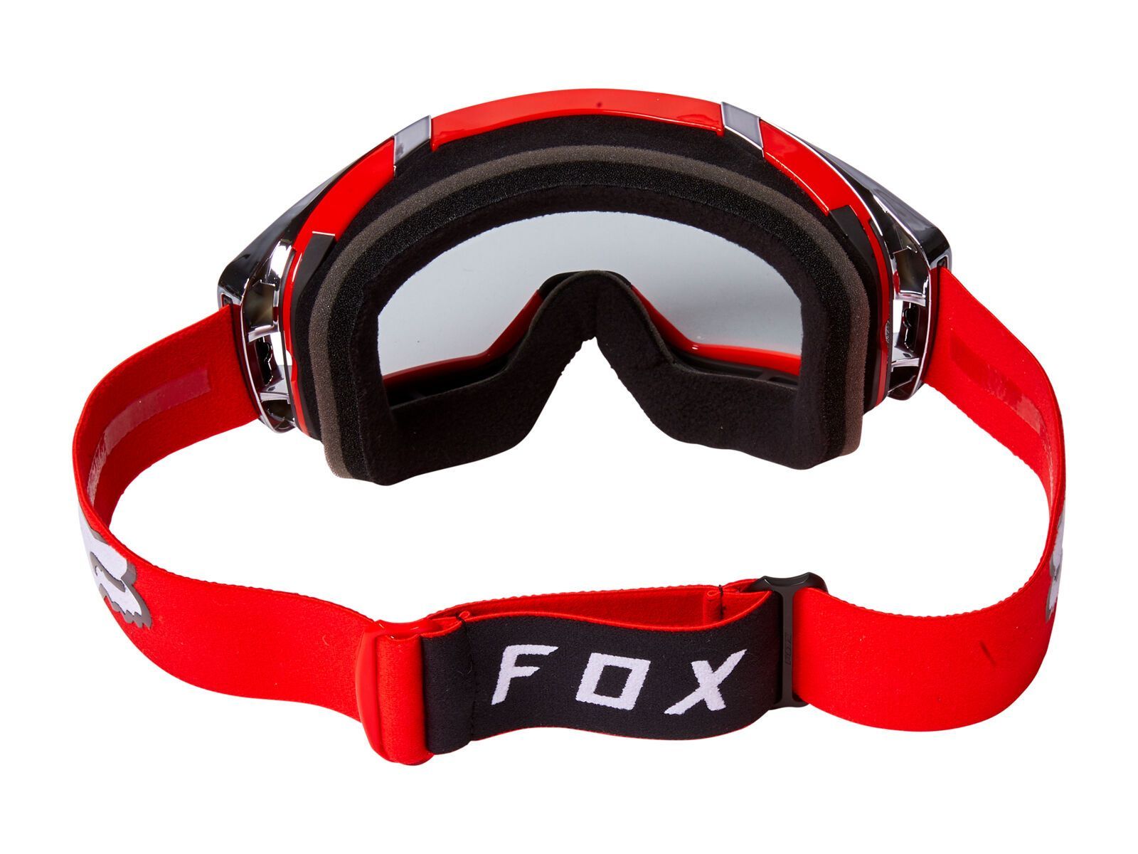 Fox Vue Stray Goggle - Dark Grey, fluorescent red - Bild 3