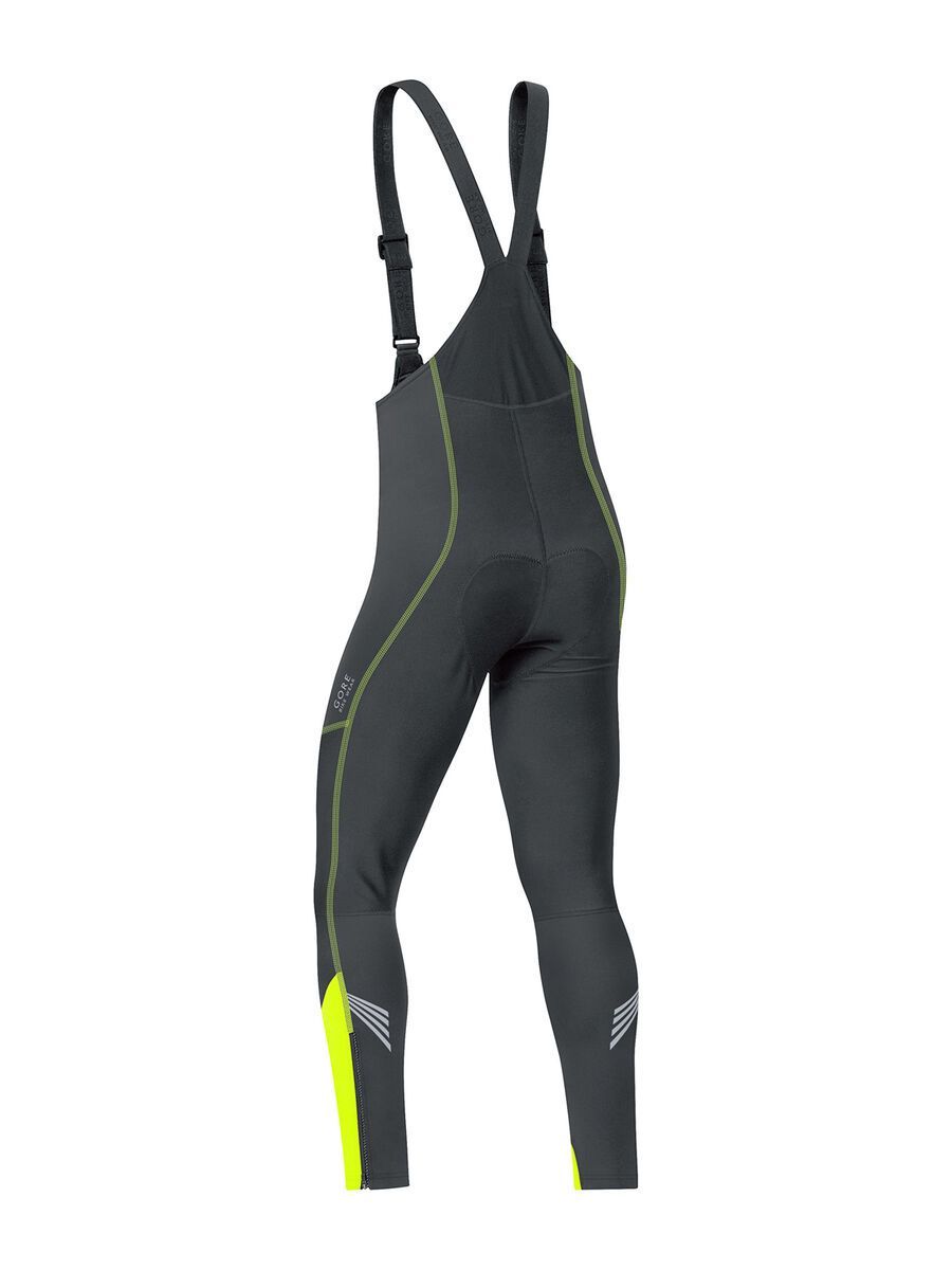 Gore Bike Wear Element Windstopper SO Trägerhose+, black neon yellow - Bild 2