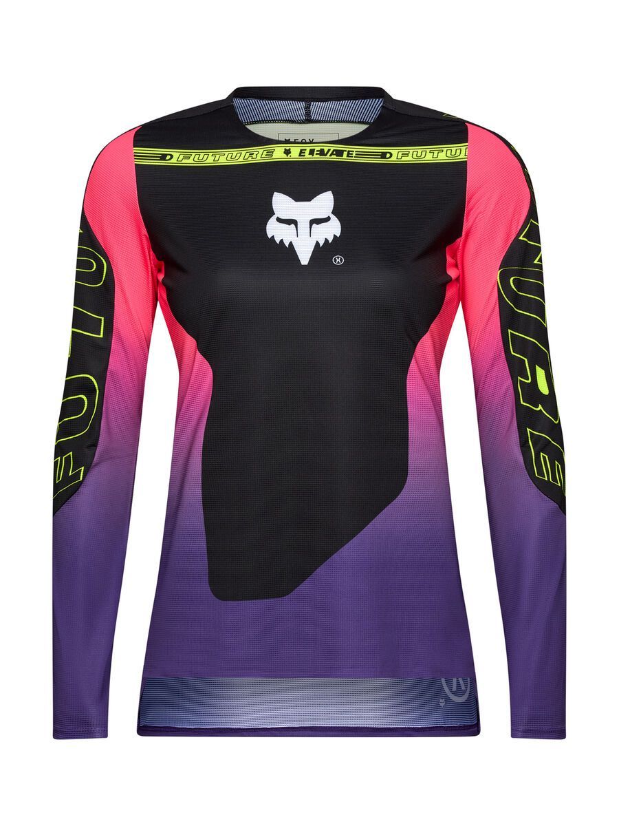 Fox Womans Flexair LS Jersey Elevated, black - Bild 1