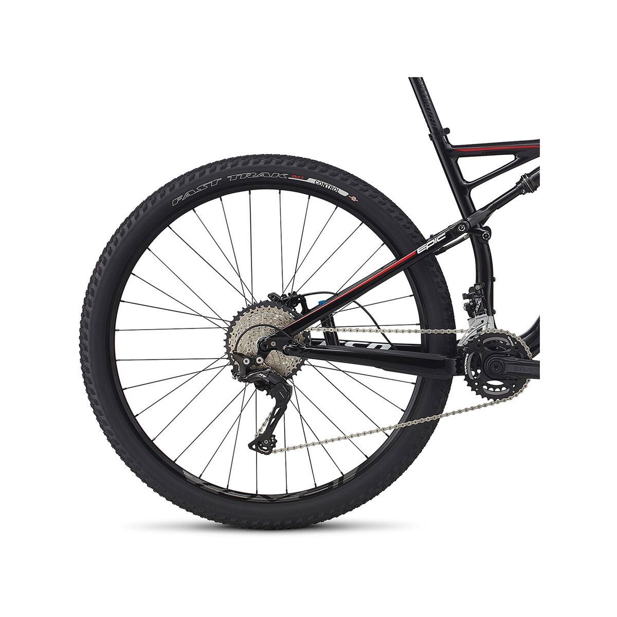 Specialized Epic FSR Comp 29, gloss black/white/red - Bild 4