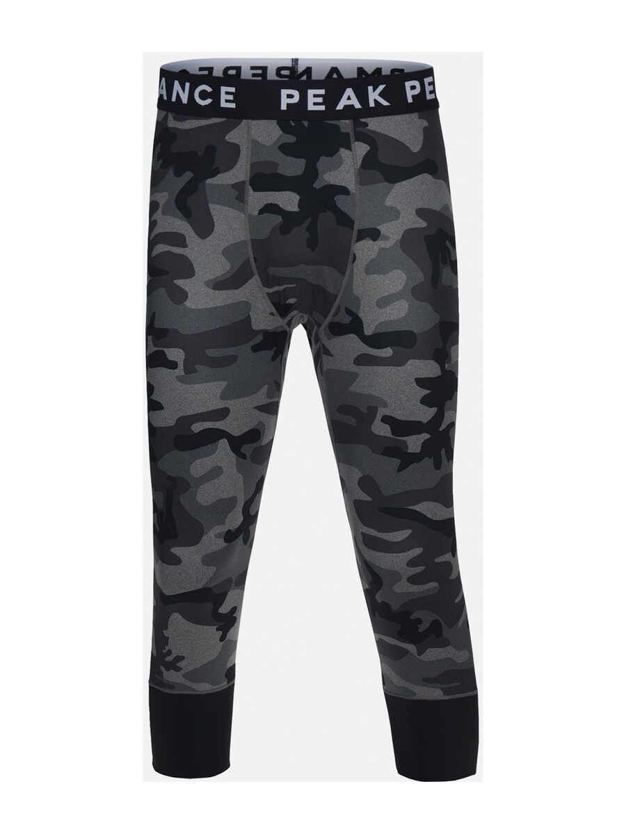 Peak Performance Spirit Print Long John, grey melange camo - Bild 1