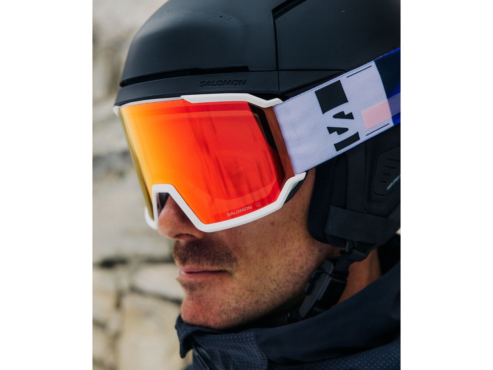 Salomon S/View 3, ML Mid Red / white - Bild 6