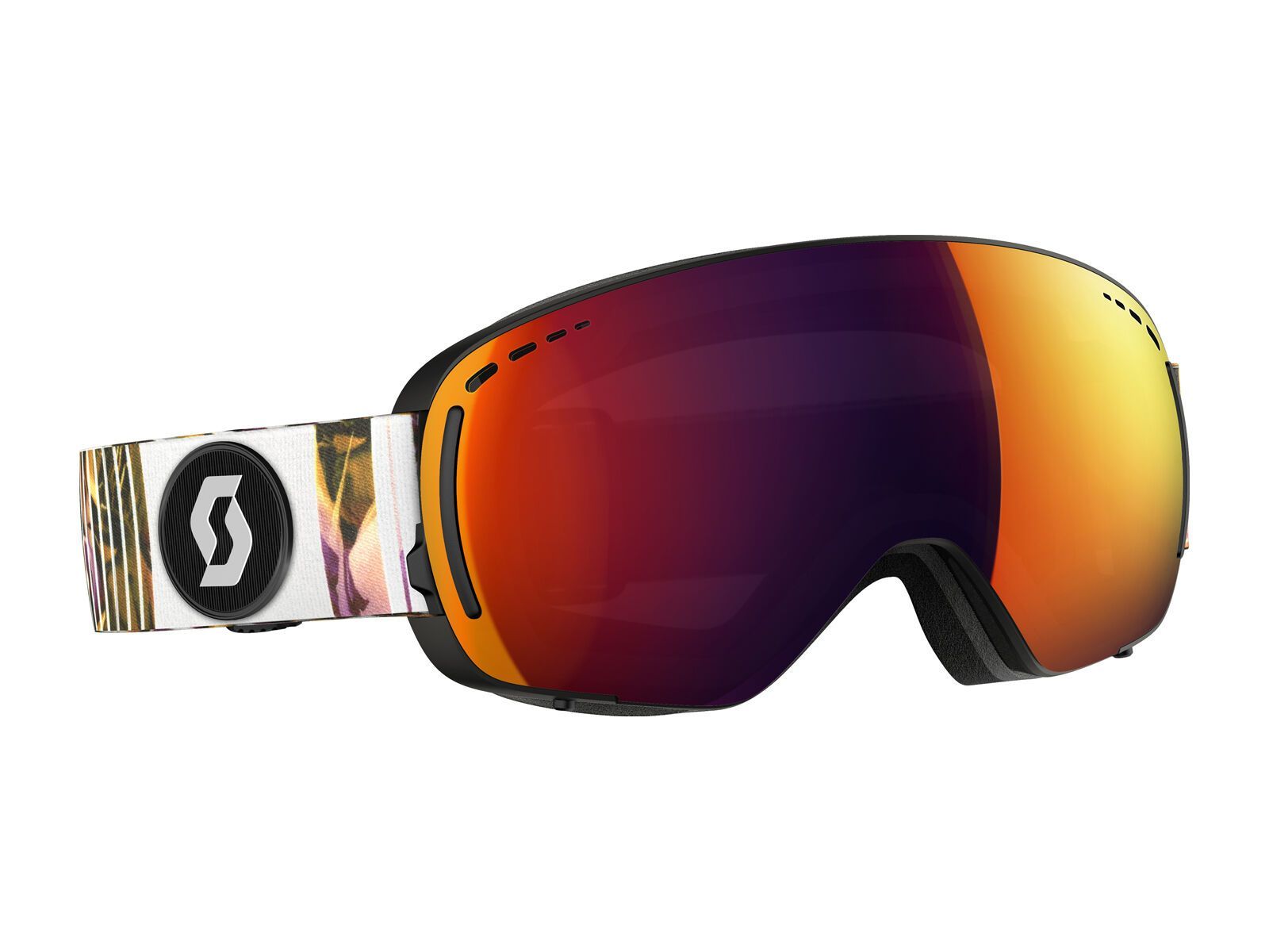 Scott LCG Compact inkl. Wechselscheibe, black pink/Lens: solar red chrome - Bild 1