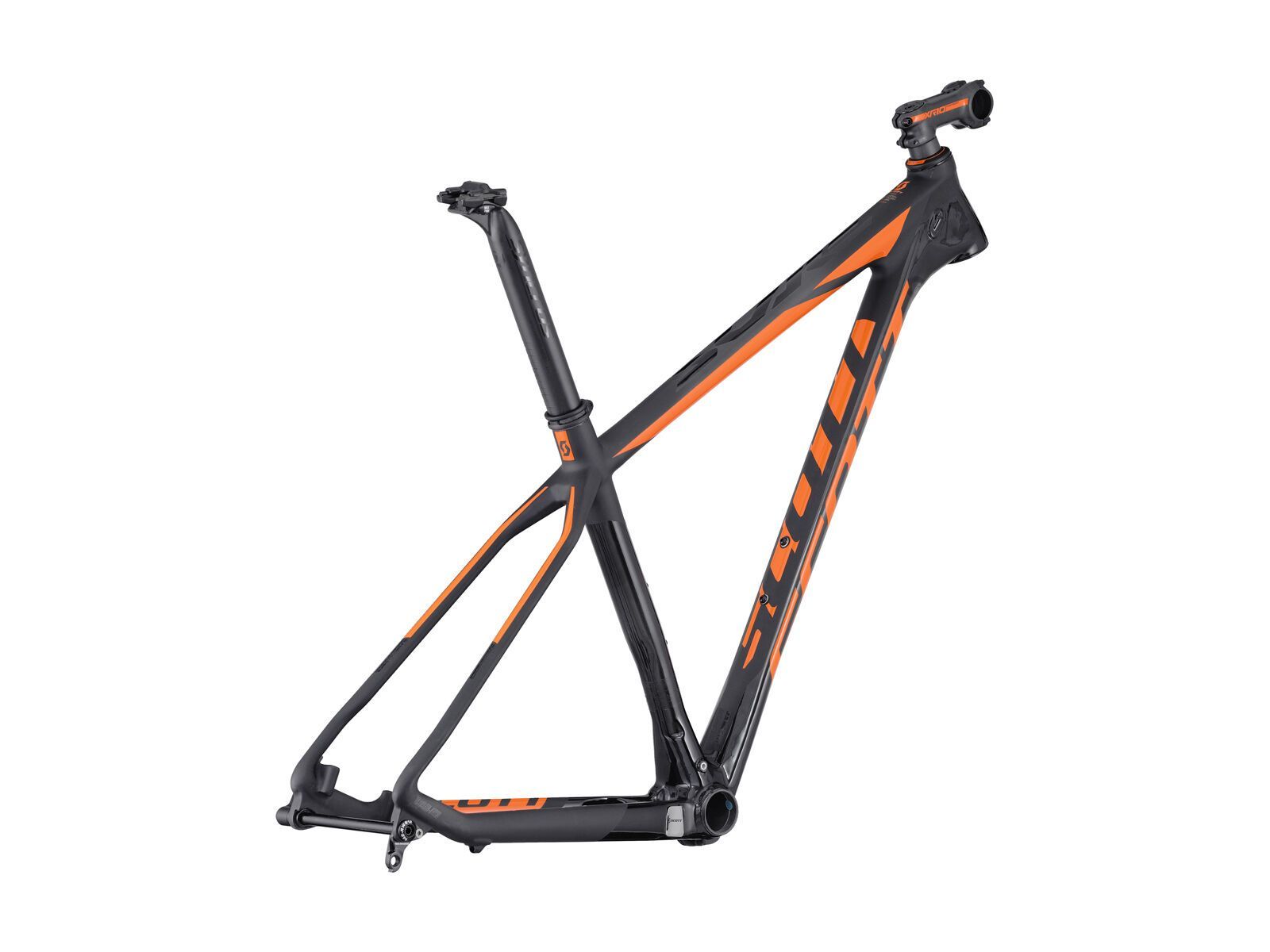 Scott Scale 700 SL Rahmen, black/orange - Bild 1