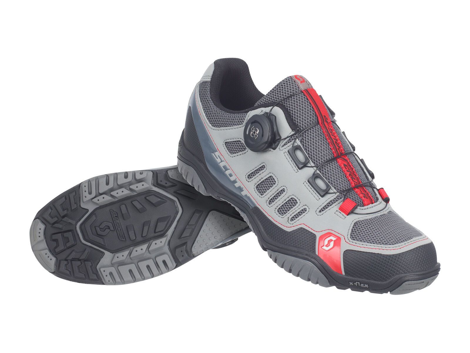 Scott Crus-R Boa Lady, grey/red - Bild 1