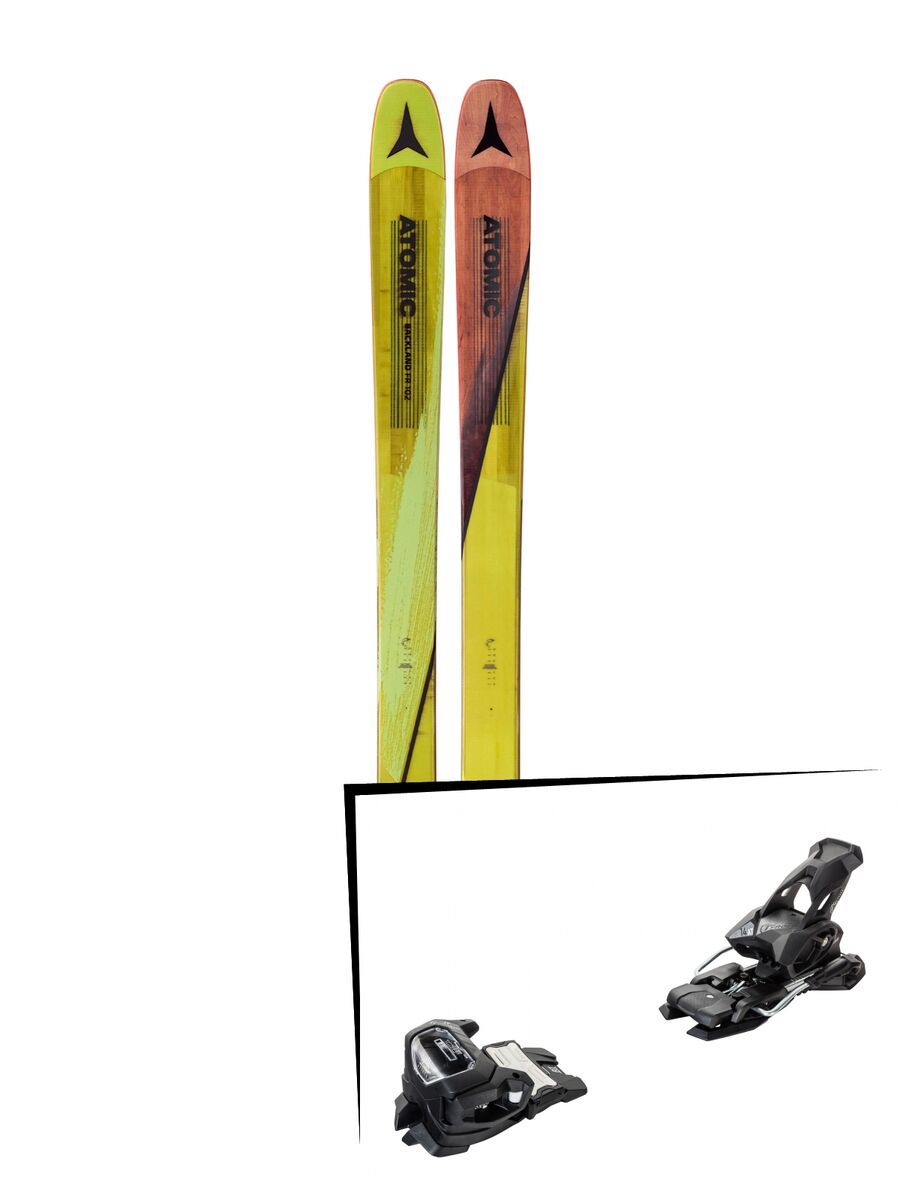 Set: Atomic Backland FR 102 2018 + Tyrolia Attack² 14 AT solid black - Bild 1