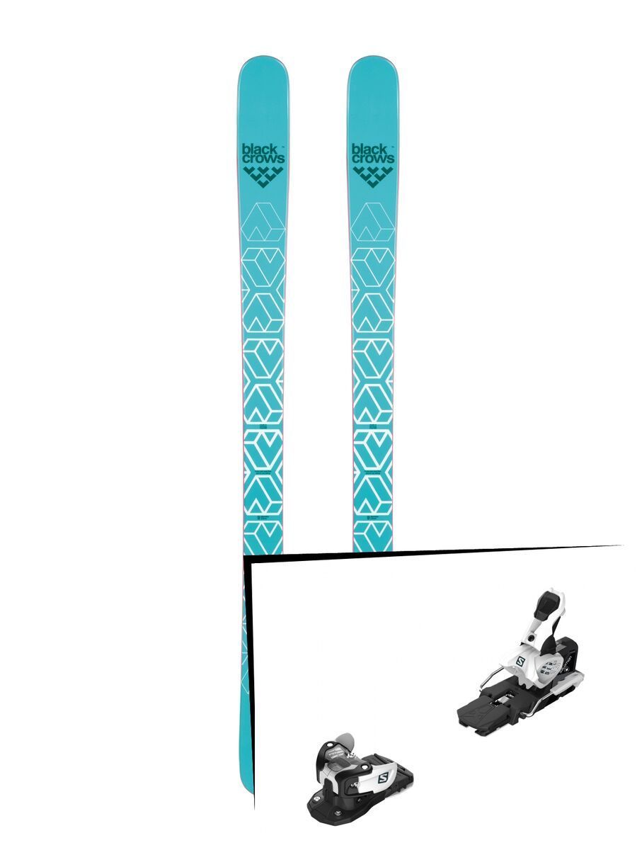 Set: Black Crows Captis Birdie 2019 + Salomon Warden MNC 13 white/black - Bild 1