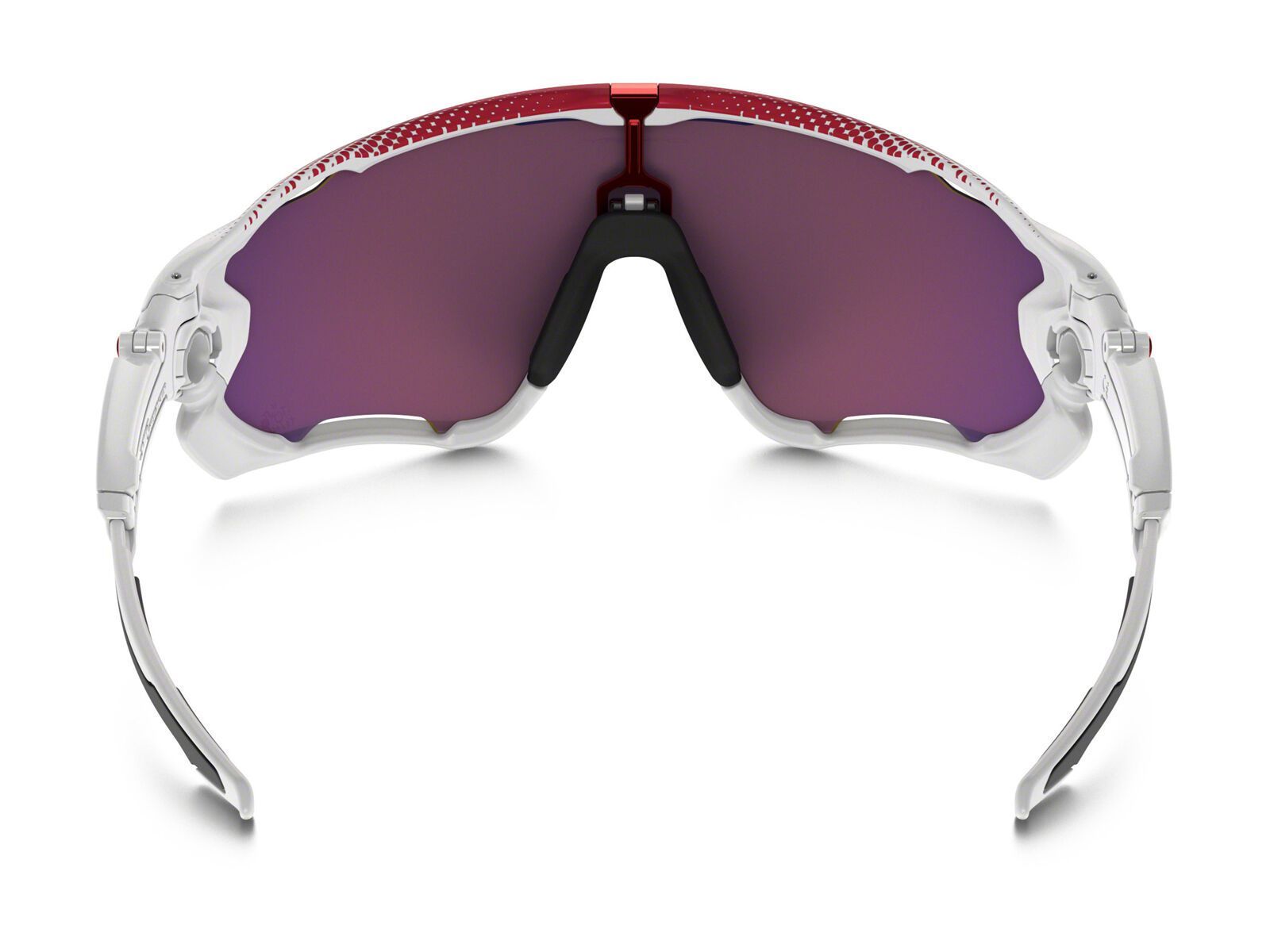 Oakley Jawbreaker Road Tour de France Prizm, polished white/Lens: prizm road - Bild 3