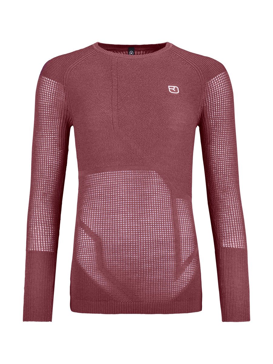 Ortovox Merino Thermovent LS W, mountain rose - Bild 1
