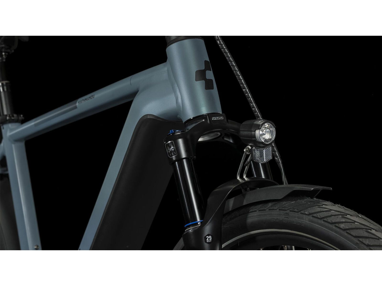 Cube Kathmandu Hybrid ABS 750, smaragdgrey´n´blue - Bild 6