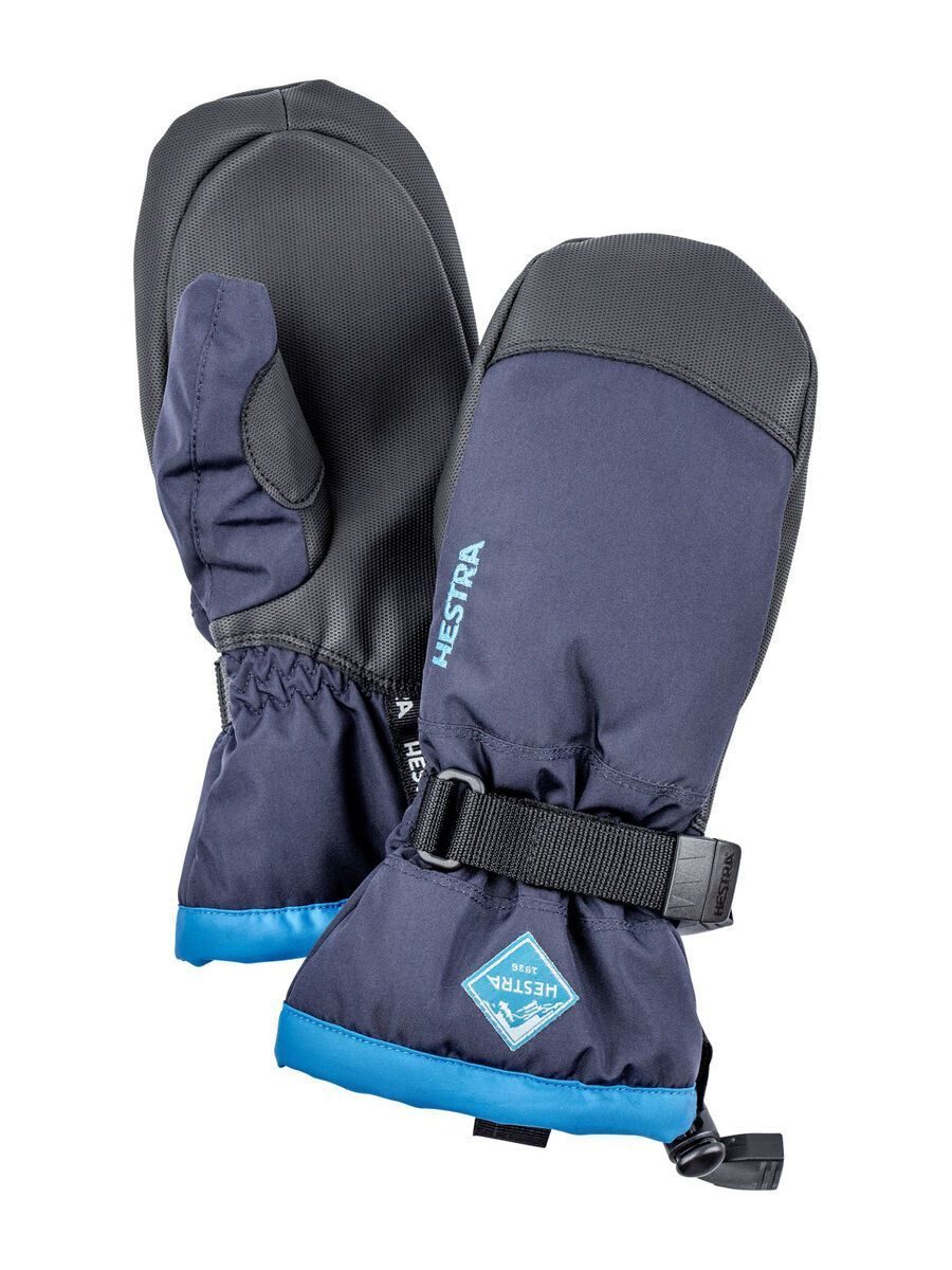 Hestra Gauntlet CZone Jr. Mitt, mörk marin/turkos - Bild 1