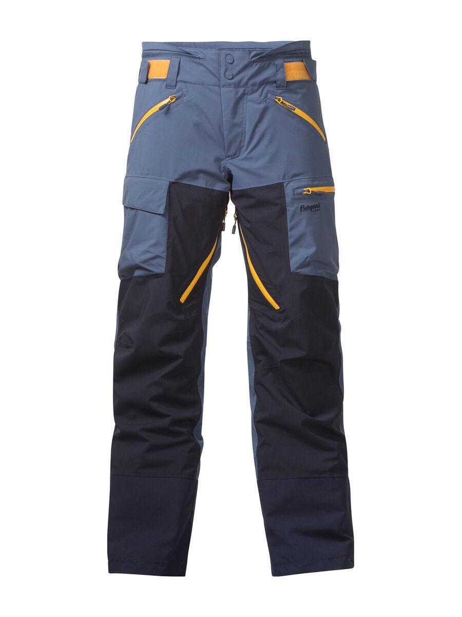 Bergans Hafslo Pant, dustyblue/midnightblue/desert sun - Bild 1