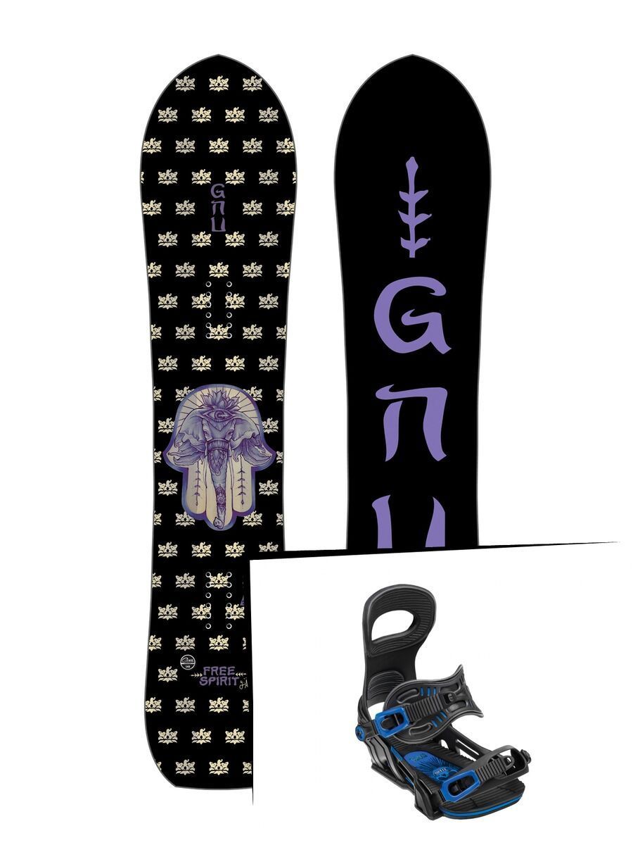 Set: Gnu Free Spirit 2019 + Bent Metal Transfer (2260304S) - Bild 1
