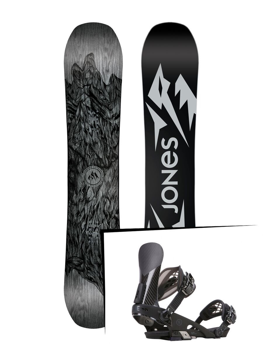 Set: Jones Ultra Mountain Twin 2019 + Ride El Hefe (1923725S) - Bild 1