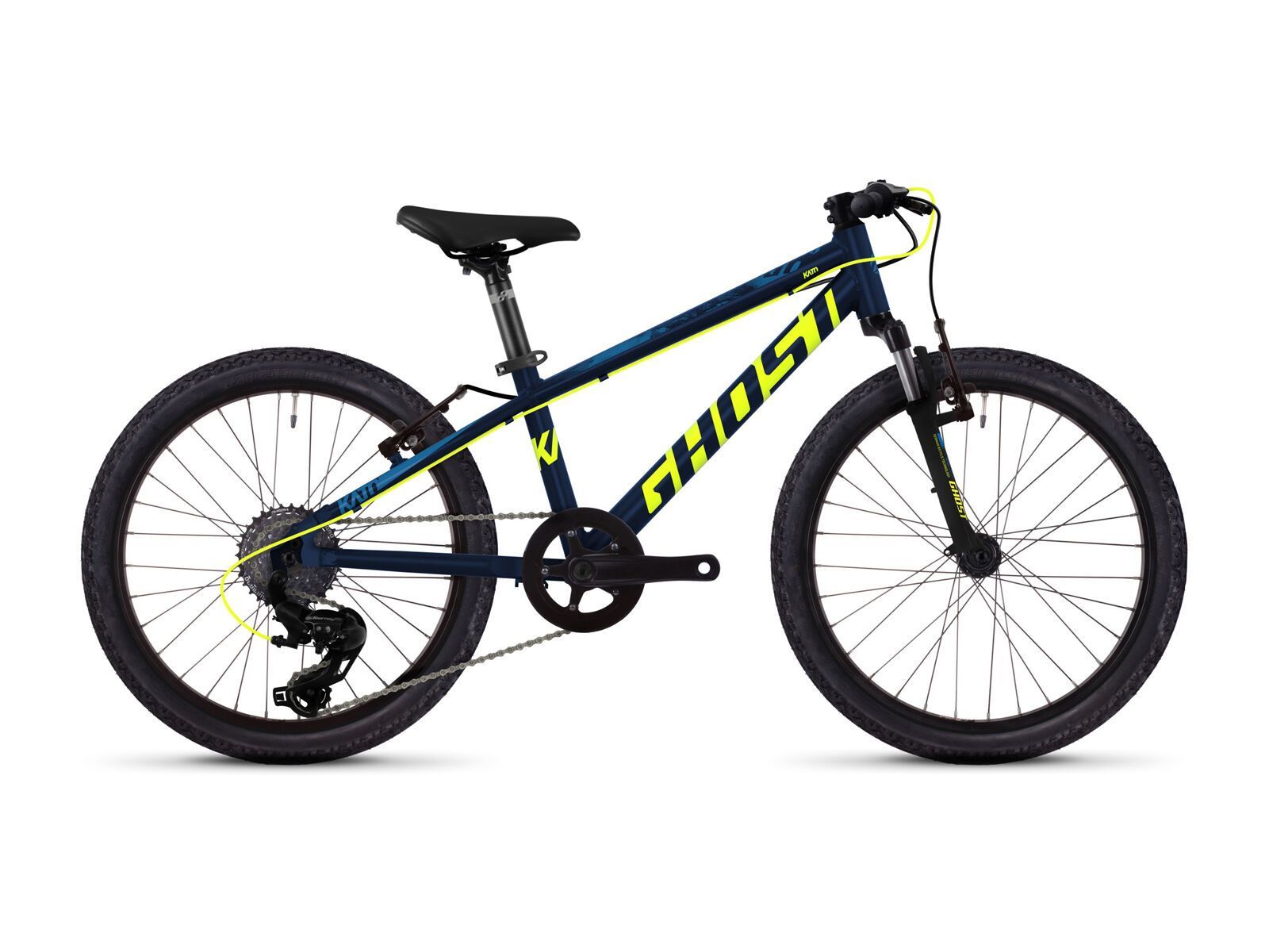 Ghost Kato 2.0 AL, night blue/neon yellow/riot blue - Bild 1