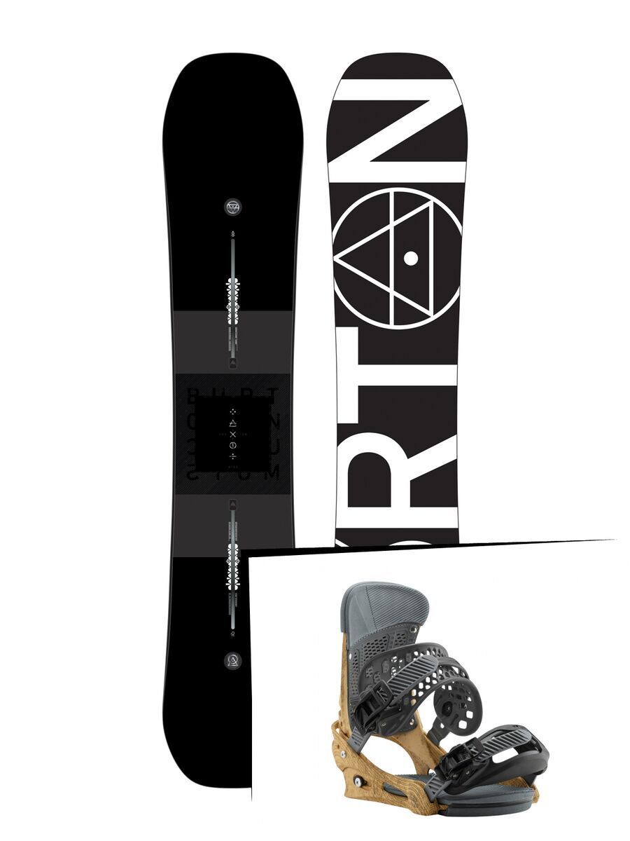 Set: Burton Custom X 2019 +  Malavita (1931031S) - Bild 1
