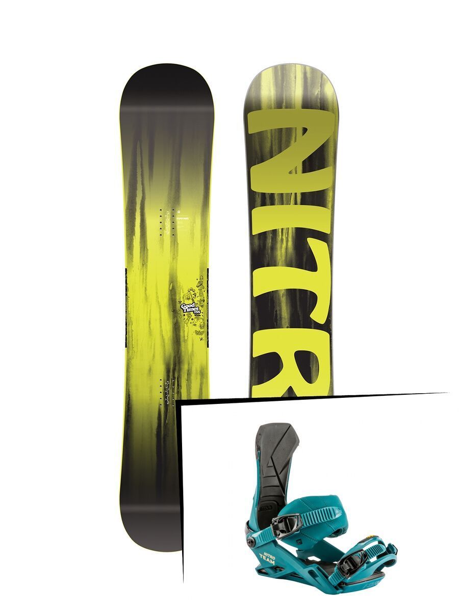 Set: Nitro Good Times Wide 2019 + Nitro Team deep sea - Bild 1