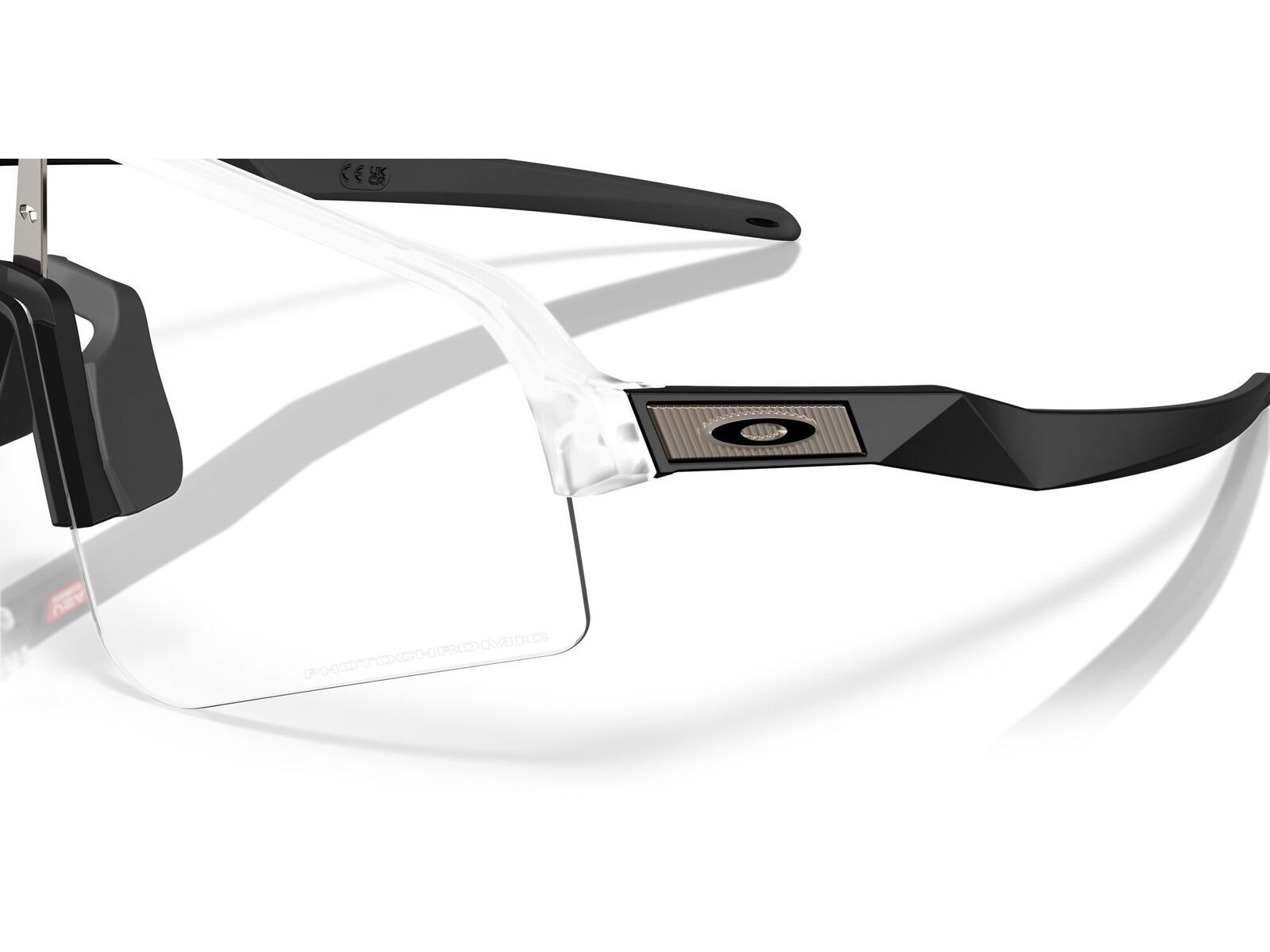 Oakley Sutro Lite Sweep, Clear To Black Iridium Photochromic / matte clear - Bild 4