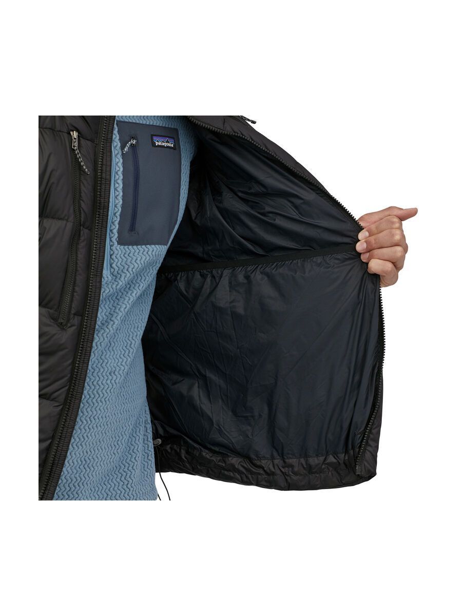 Patagonia Men's Fitz Roy Down Hoody, black w/black - Bild 7