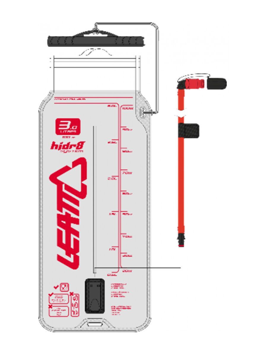Leatt Bladder Kit Flat Cleantech 3.0L - Bild 1