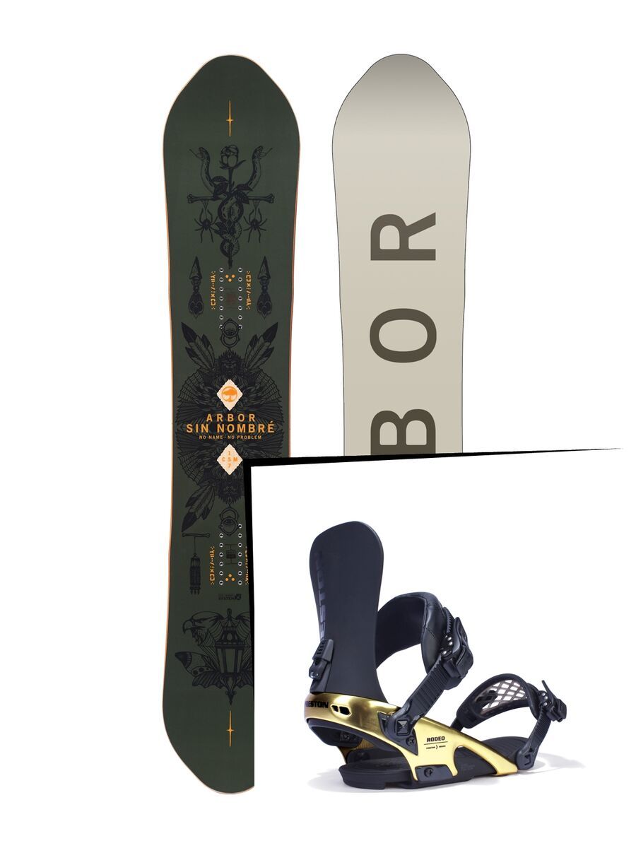 Set: Arbor Sin Nombre 2017 + Ride Rodeo (1770174S) - Bild 1