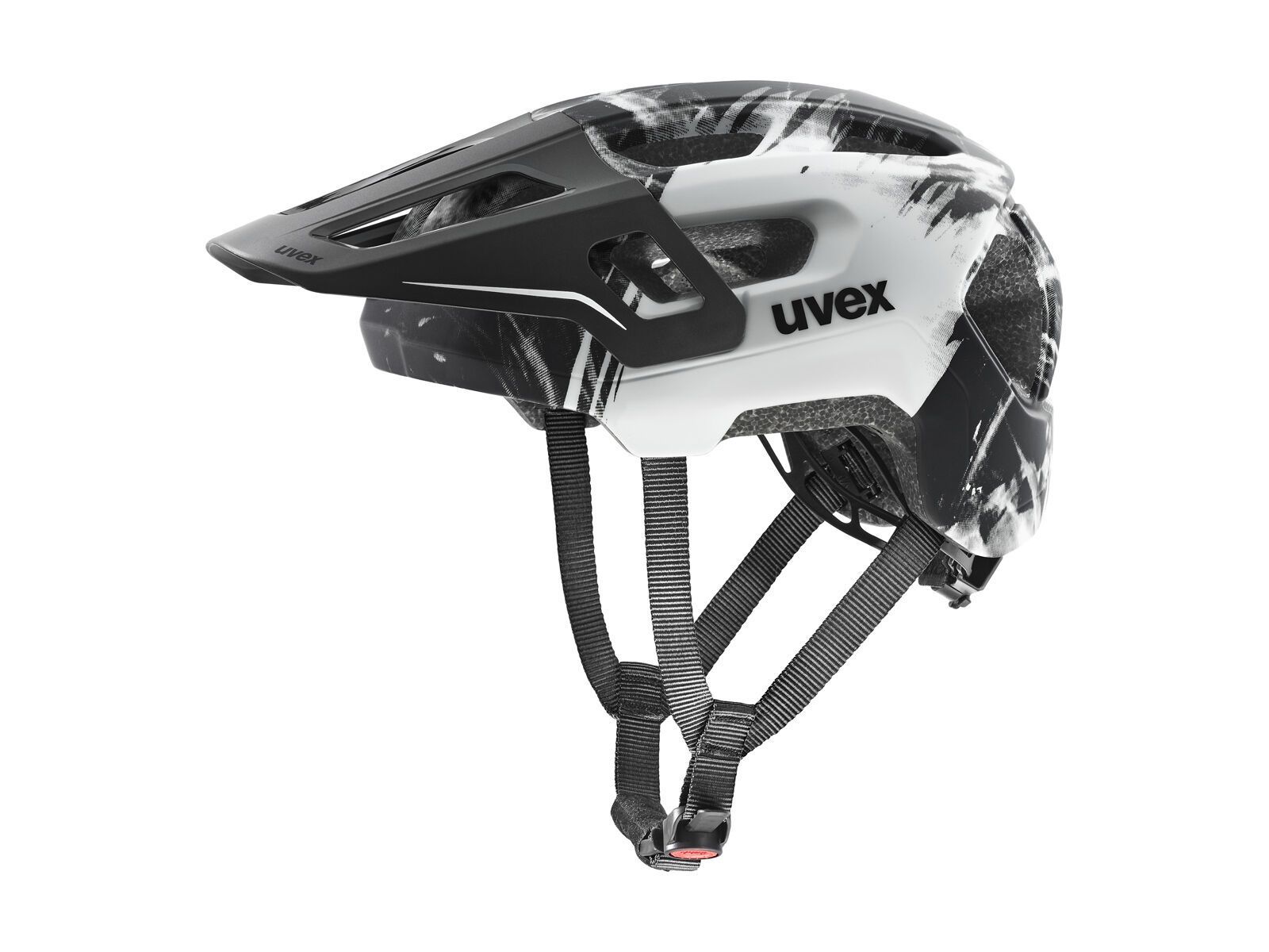 uvex react jr. fullface, black-white matt - Bild 2