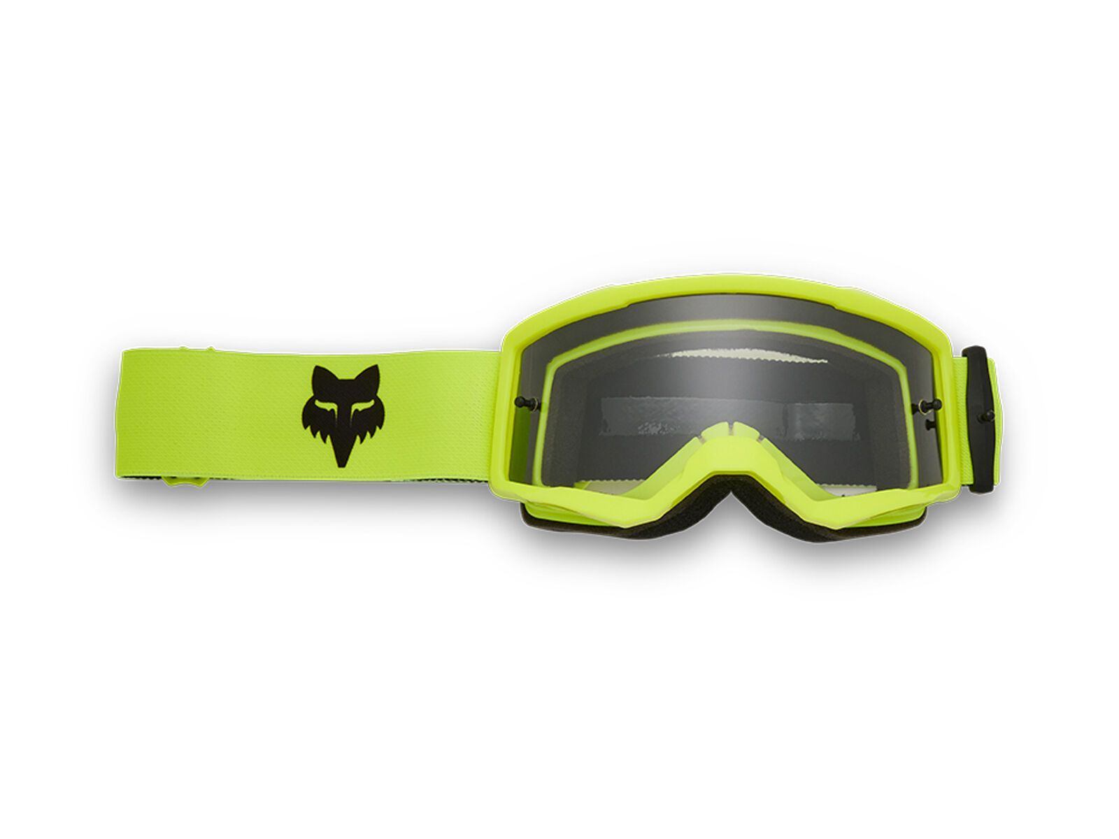 Fox Youth Main Core Goggle, Clear / fluorescent yellow - Bild 1