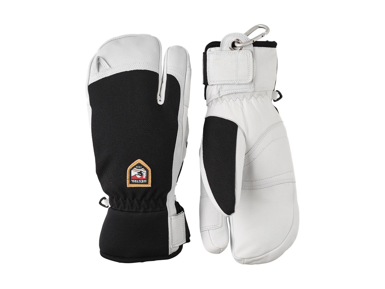 Hestra Army Leather Patrol 3 Finger, black - Bild 1