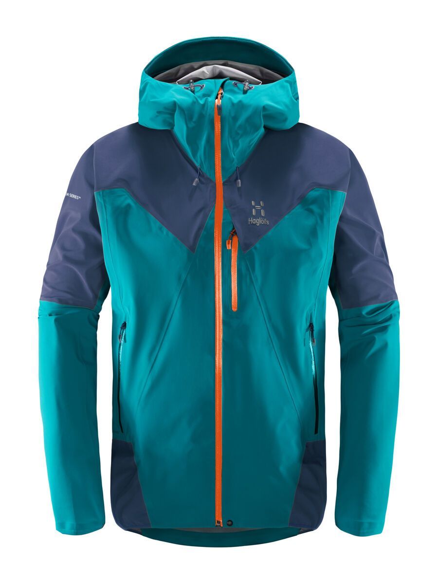 Haglöfs L.I.M Touring Proof Jacket Men, alpine green/tarn blue - Bild 1