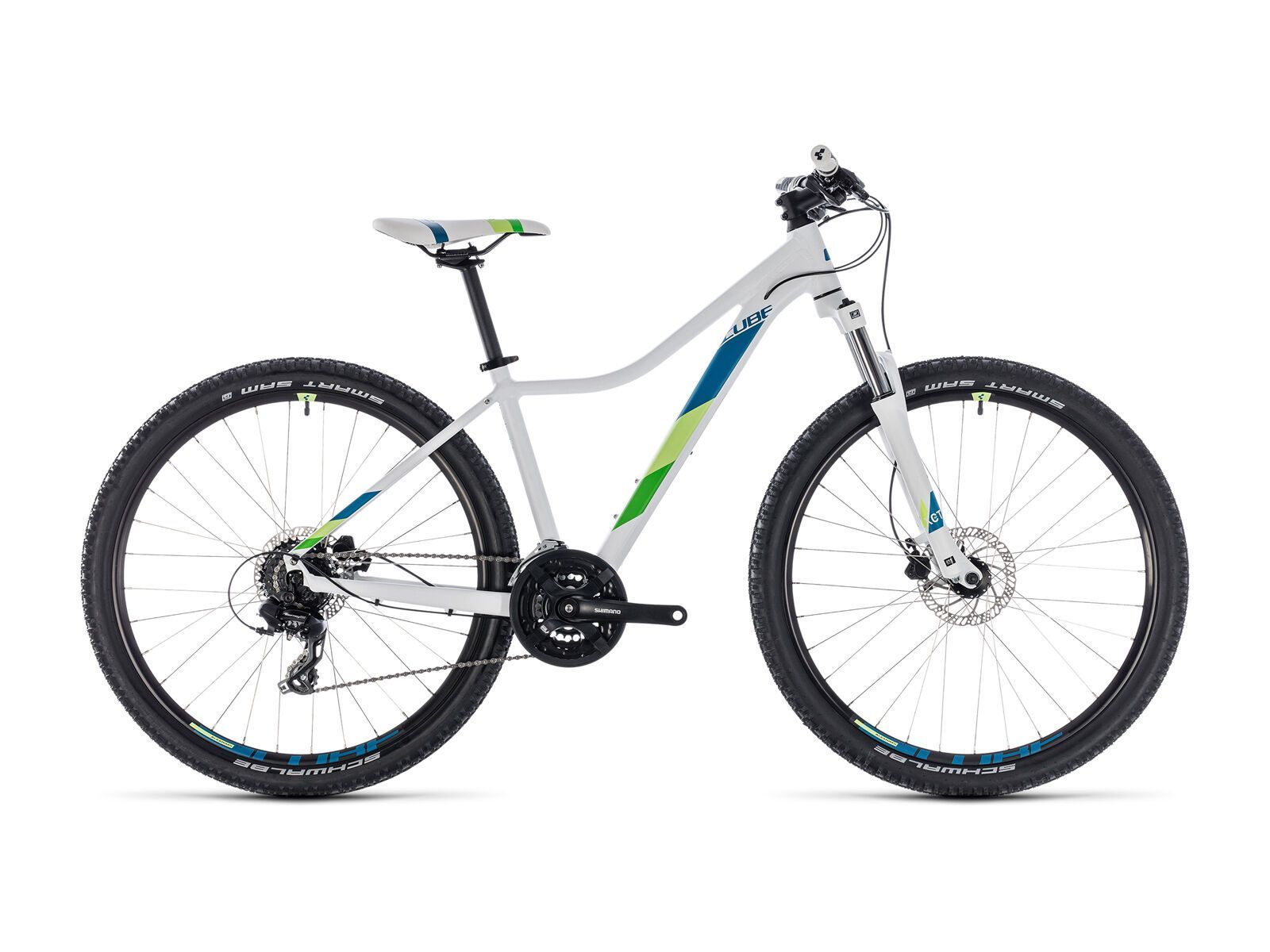 Cube Access EAZ 27.5, white´n´green - Bild 1