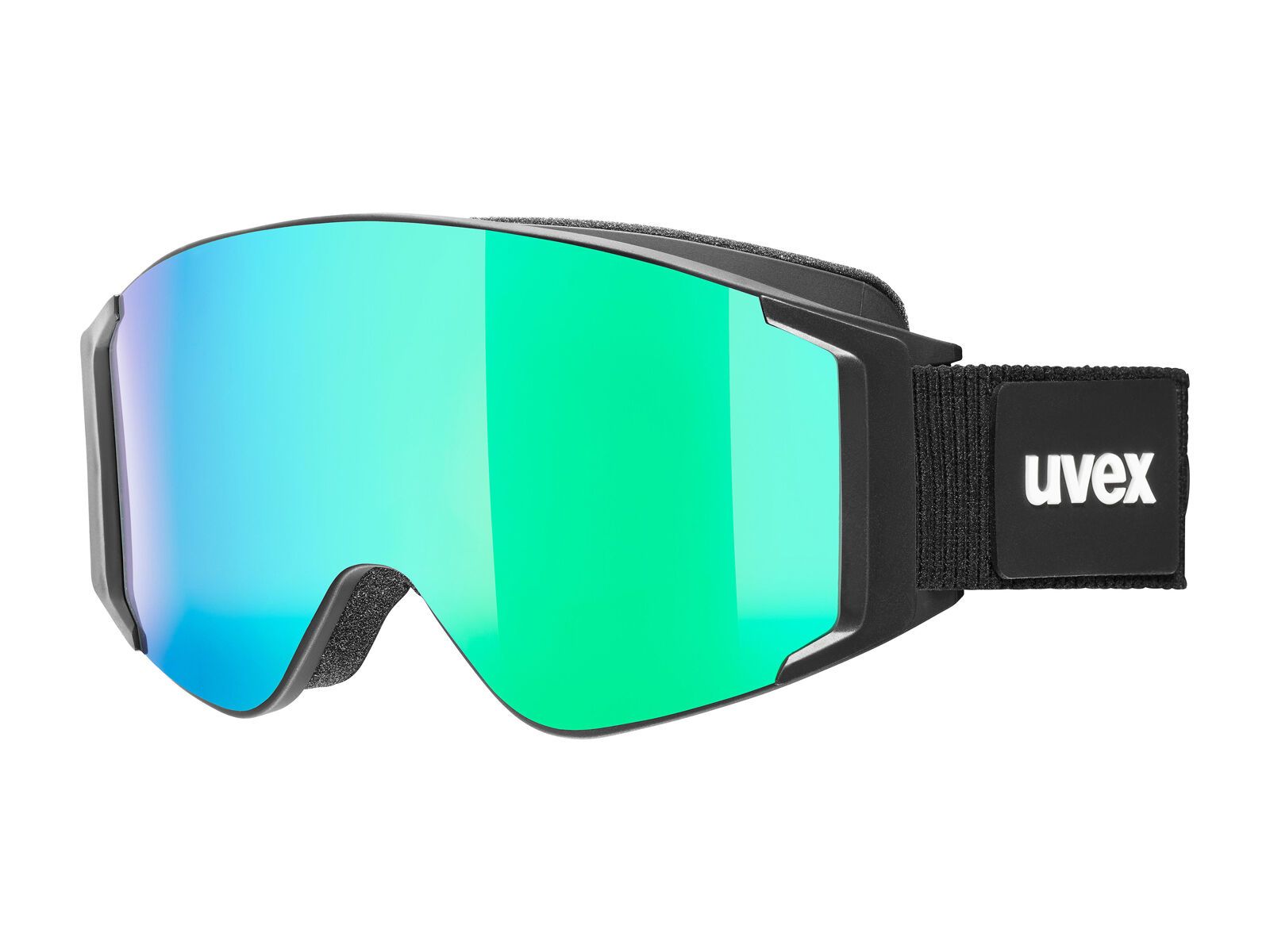 uvex g.gl 3000 TO, black mat /Lens: mirror green - Bild 1