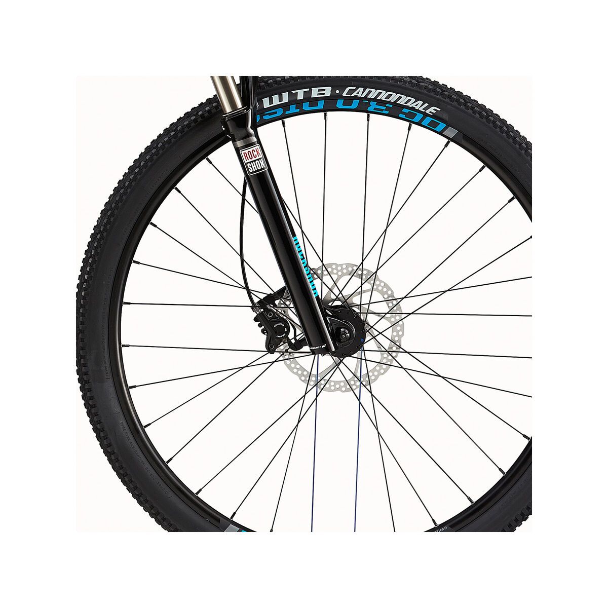 Cannondale Trail 29 3, jet black with ultra blue, charcoal gray, gloss - Bild 2