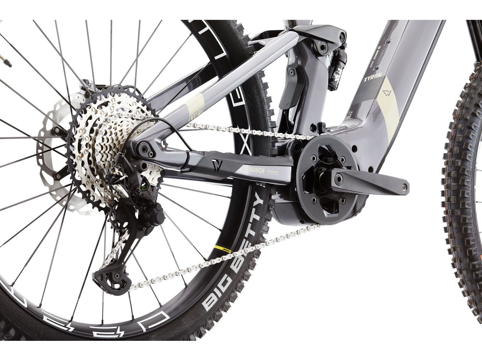 Conway Xyron S 8.9 Carbon MX, shadowgrey metallic/desert matt - Bild 7