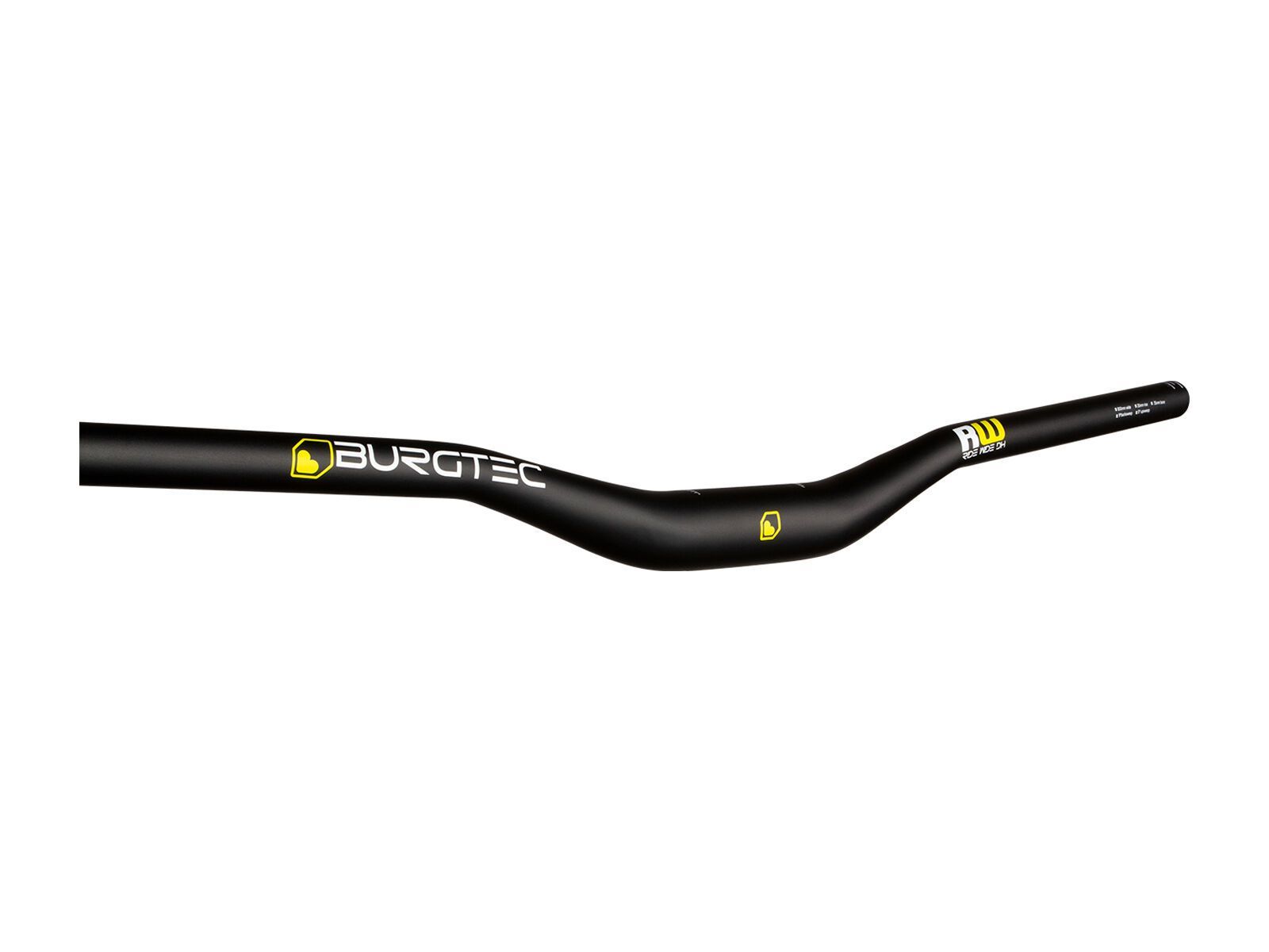 Burgtec Ride Wide Alloy DH Handlebar - 35 / 30 mm Rise - Bild 1