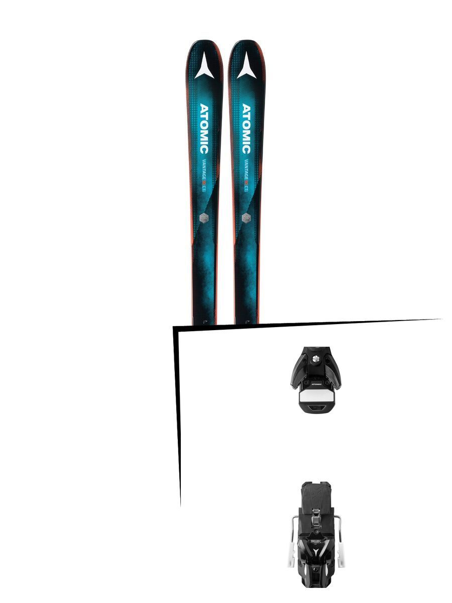 Set: Atomic Vantage 90 CTI 2018 + Atomic STH 13 WTR black/gun metal - Bild 1