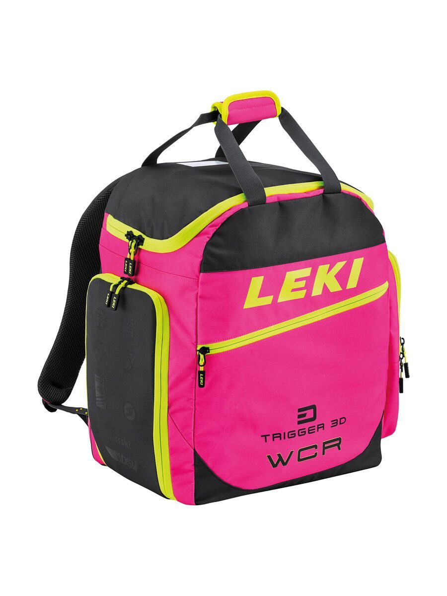 Leki Ski Boot Bag WCR / 60 L, neonpink-schwarz-neongelb - Bild 1