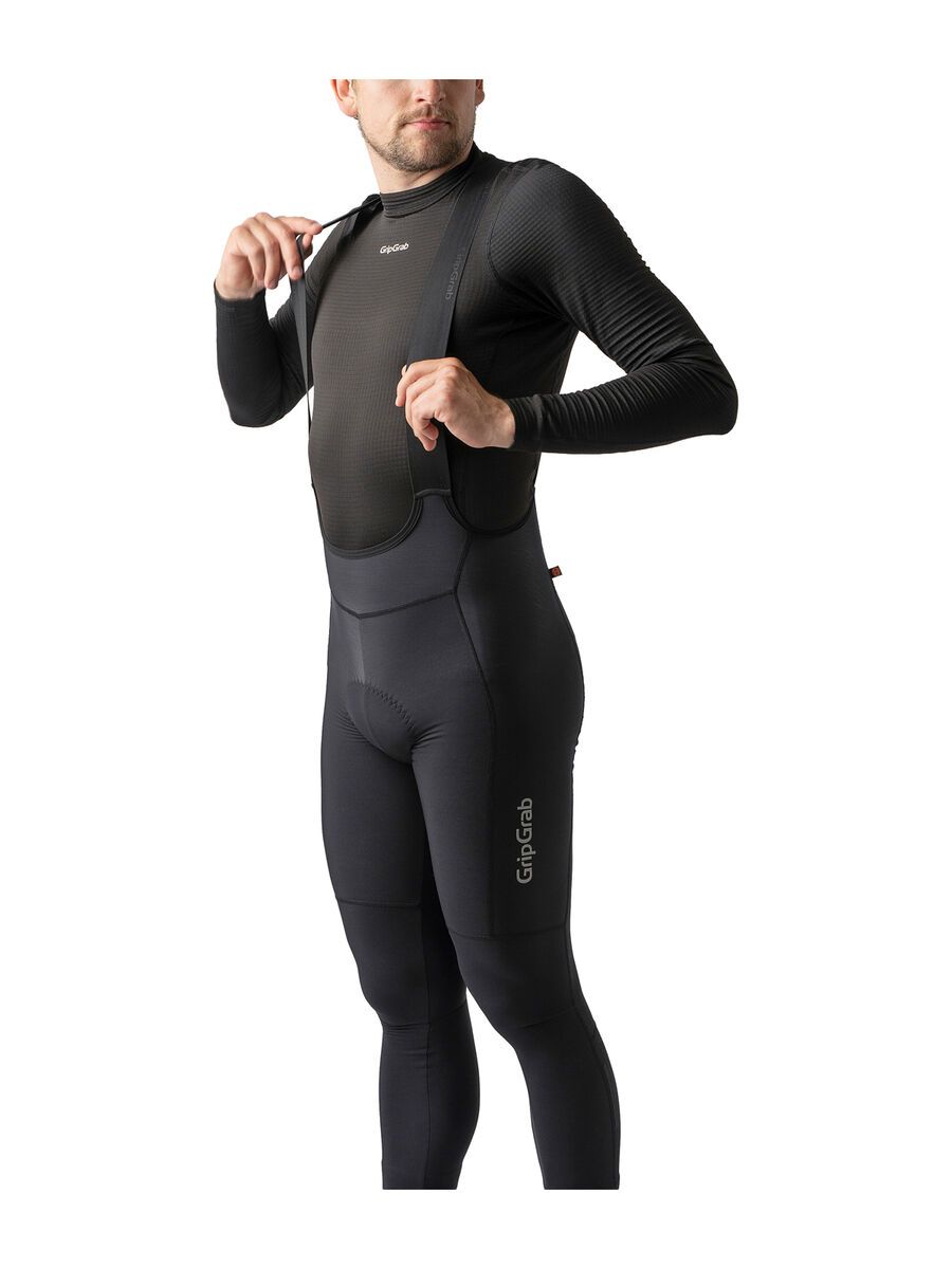 GripGrab PACR Thermal Bib Tights, black - Bild 4
