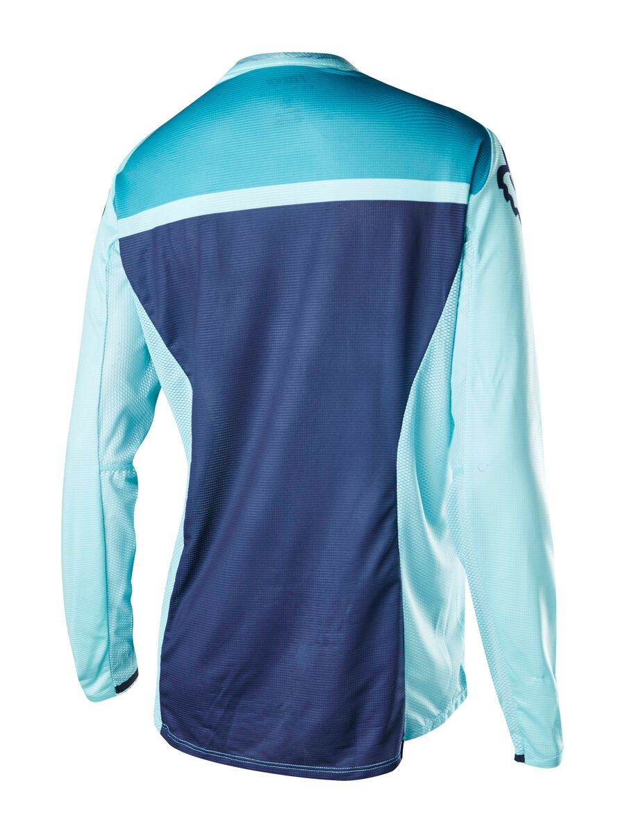 Fox Womens Flexair Seca LS Jersey, ice blue - Bild 2