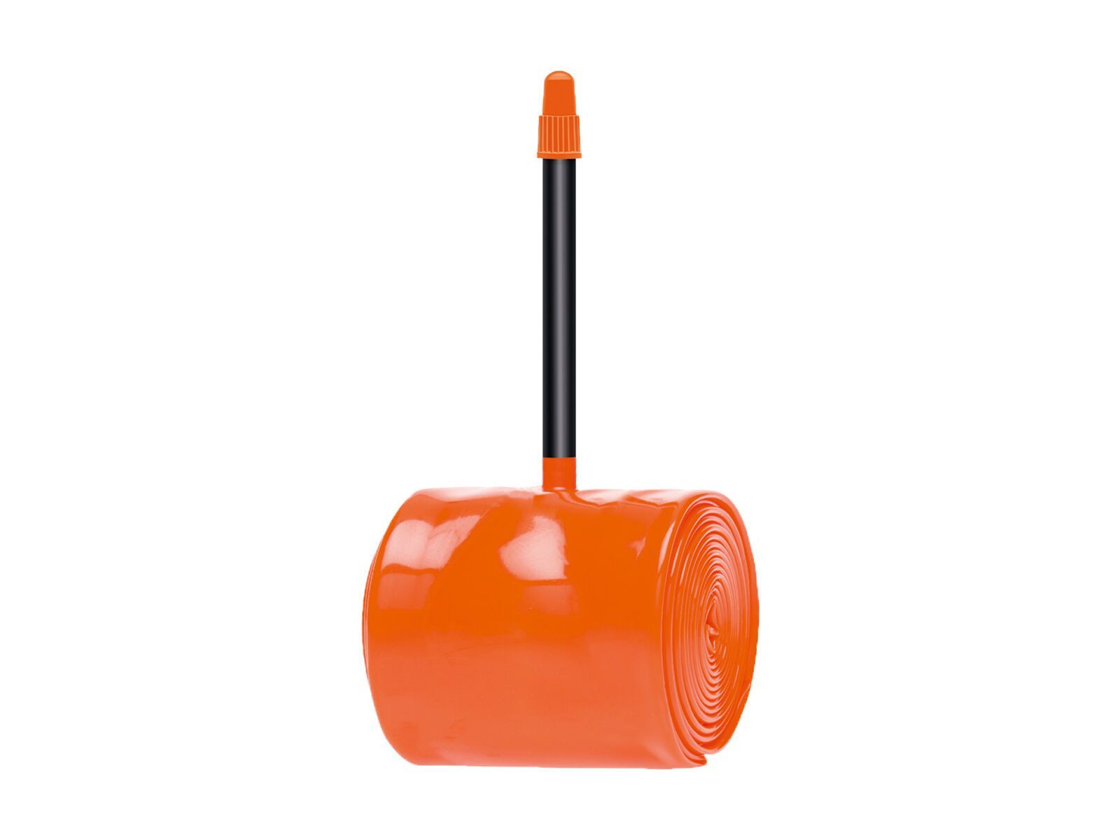 Tubolito Tubo CX/Gravel 60 mm - 700C x 32-50 / Black Valve, orange/black - Bild 3