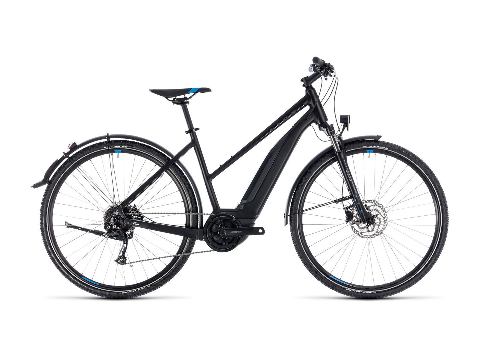 Cube Cross Hybrid ONE Allroad 500 Trapeze, black´n´blue - Bild 1