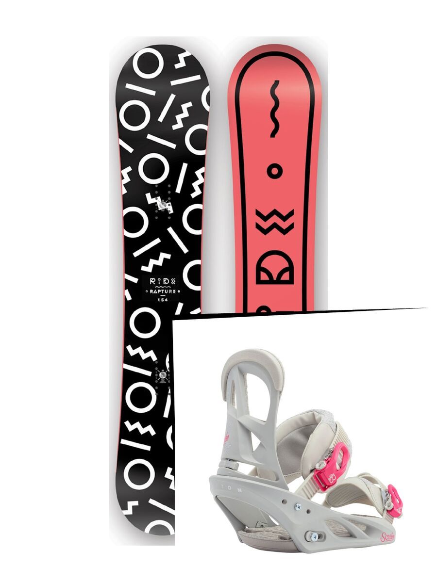 Set: Ride Rapture 2016 + Burton Scribe (1191374S) - Bild 1