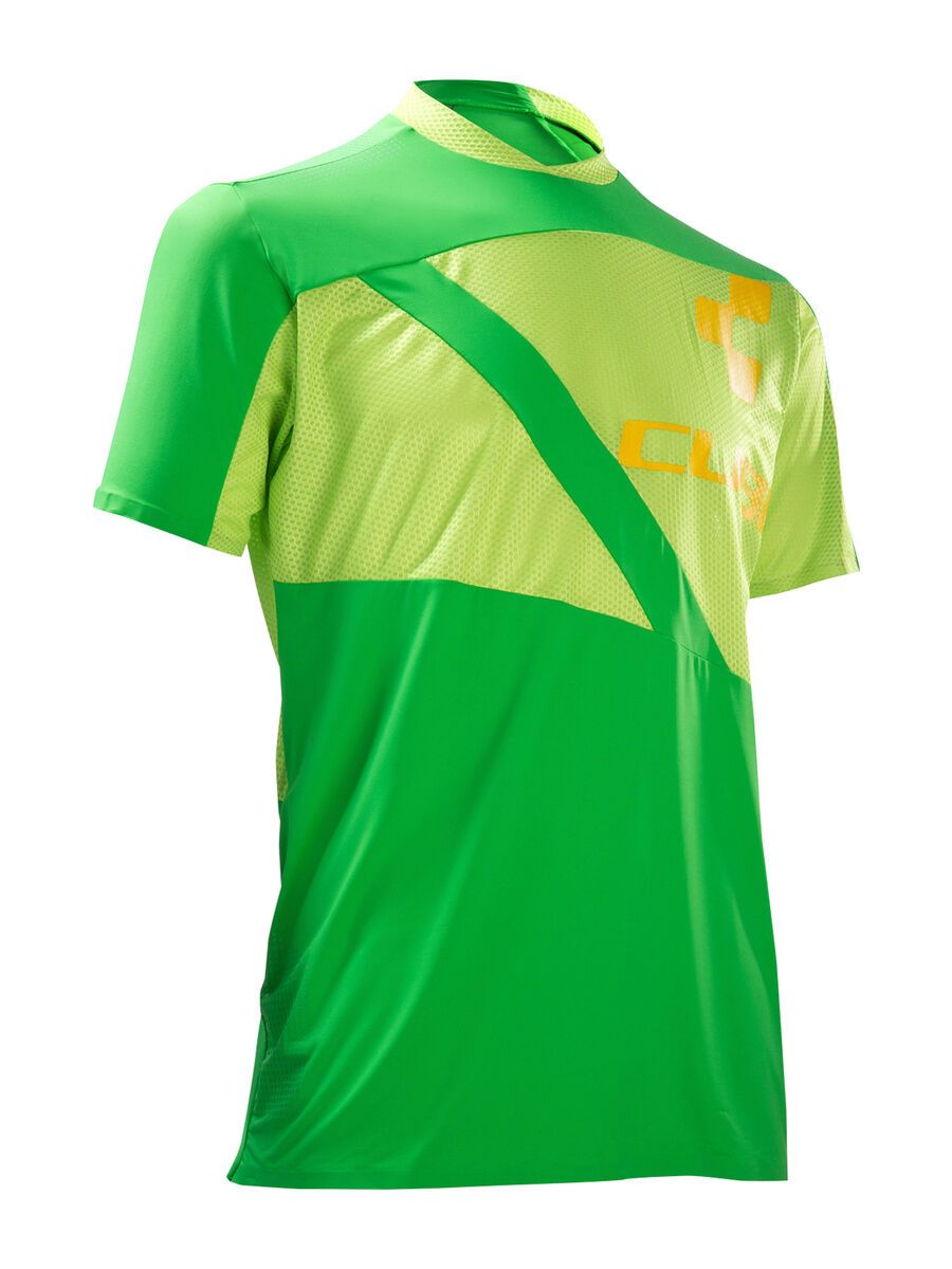 Cube AM Rundhalstrikot kurzarm, green´n´lime - Bild 1