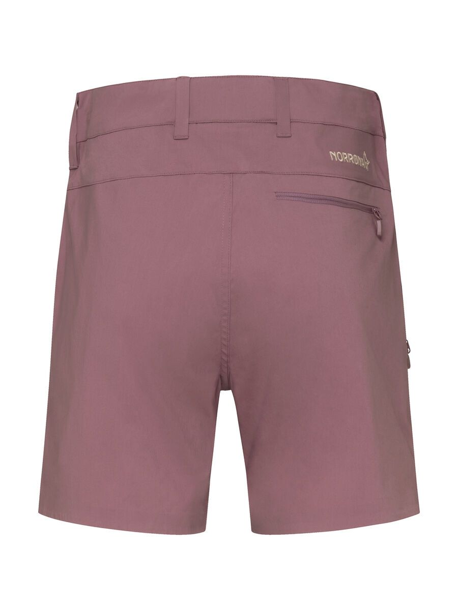 Norrona femund light cotton Shorts W's, grape shake - Bild 2