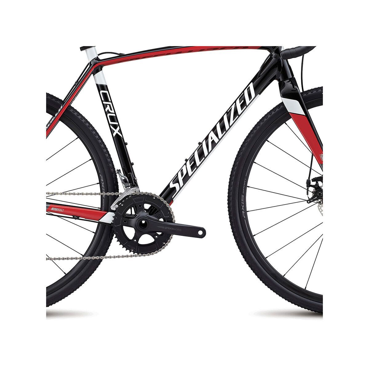 Specialized CruX E5, tarmac black/flo red/metallic white - Bild 3