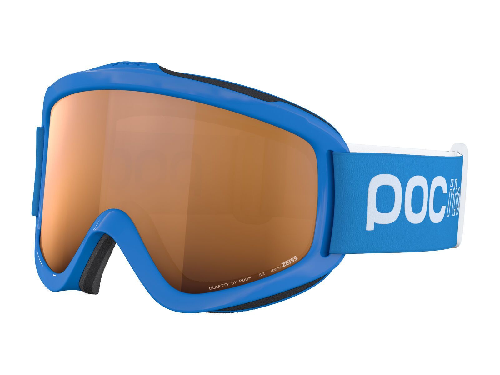 POC POCito Iris, Partly Sunny Light Orange / fluorescent blue - Bild 1